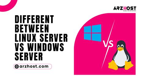 Linux Server Vs Windows Server