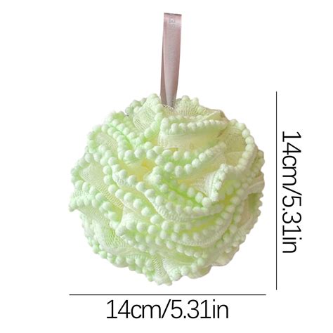 Bath Shower Loofah Sponge Pouf Body Wash Scrubber，bath Sponge Shower