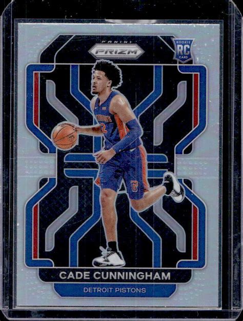 2021 22 Panini Prizm Cade Cunningham Silver Prizm Rookie RC 282