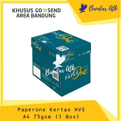 Jual PAPERONE Kertas A4 70 Gsm Kertas Fotocopy A4 HVS A4 1 BOX 5 RIM