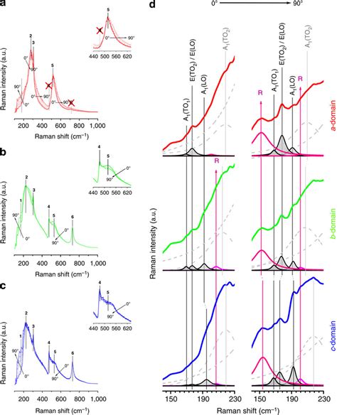 Effect Of The Light Polarization Angle In The Raman Modes Of Bto The Download Scientific