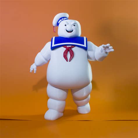 Archivo Stl Marshmallow Man Ghostbusters 👨 ・plan De Impresión En 3d Para Descargar・cults