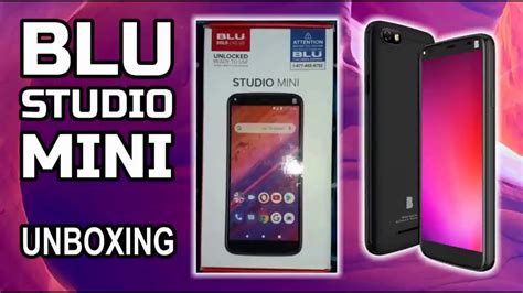 Blu Studio Mini Unboxing Youtube