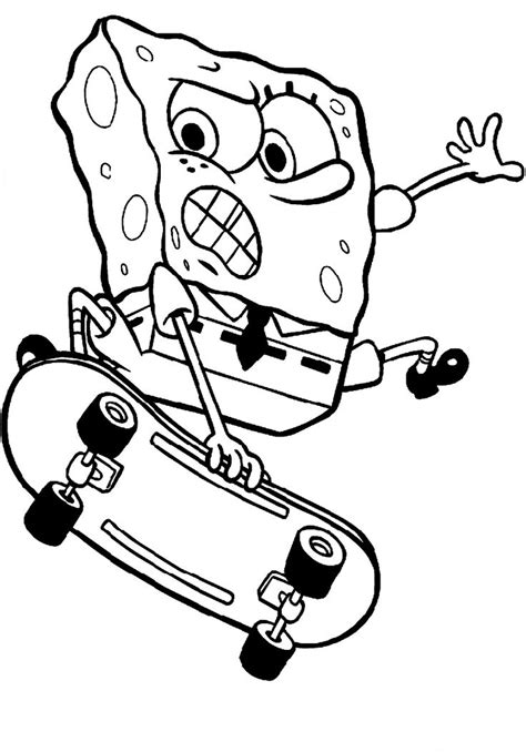 Tech Deck Skateboard Pages Coloring Pages