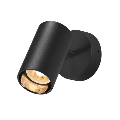 Slv Asto Tube Spot Gu Lampe Noir Luminaire Fr