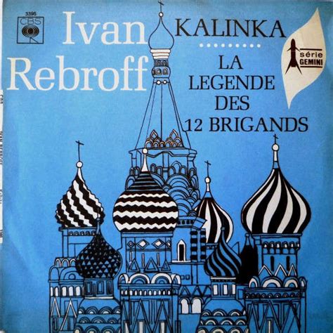 Kalinka la légende des 12 brigands pochette languette de Ivan