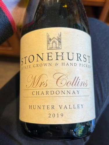 Stonehurst Mrs Collins Chardonnay Vivino US