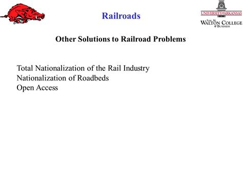 Railroads Overview Of Railroads Railroad Problems Causes Of Railroad