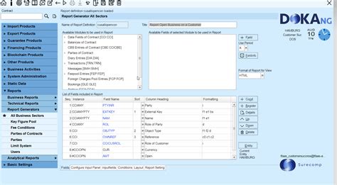 Ccrgen Report Generator For All Sectors Doka Saas Help And Support