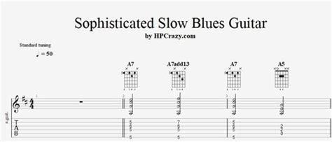 Sophisticated Slow Blues Guitar Blues Guitar Hpcrazy Guitar Academy And Music