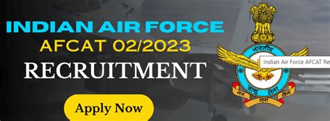 Indian Air Force Afcat Batch Online Apply Post