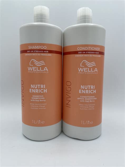 Wella Enrich Shampooconditioner 1ltr Backwash Size The Salon