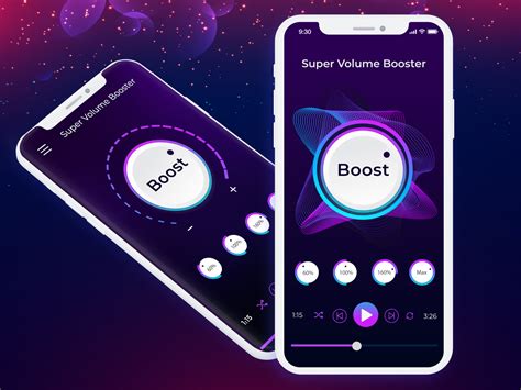 Volume Booster by Asma Islam on Dribbble