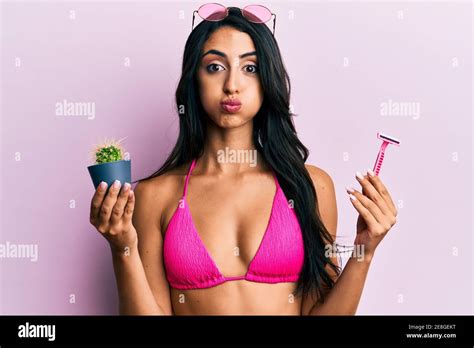 Woman Bloated Bikini Hi Res Stock Photography And Images Alamy