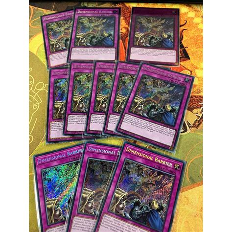 Lilyyugioh Lá Bài Dimensional Barrier Ra01 En072 Shopee Việt Nam