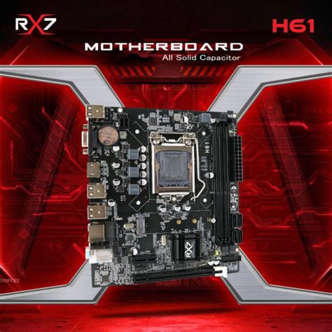 Jual Motherboard Rx H Lga Ddr H Mainboard Support Nvme