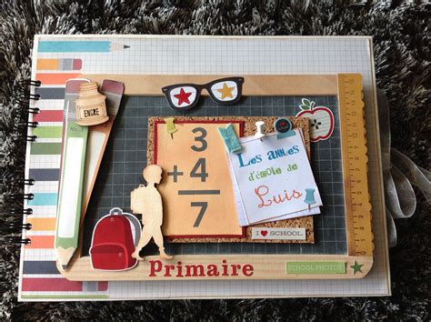 Album Scrapbooking Ecole Scrapbooking Photo De Classe Scrapbooking