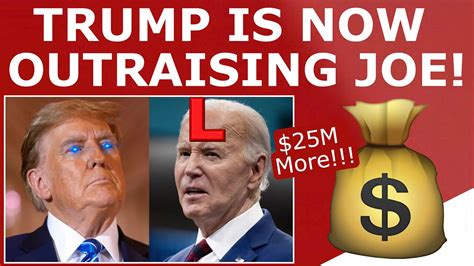 Trump Expands Lead Outraises Biden By M