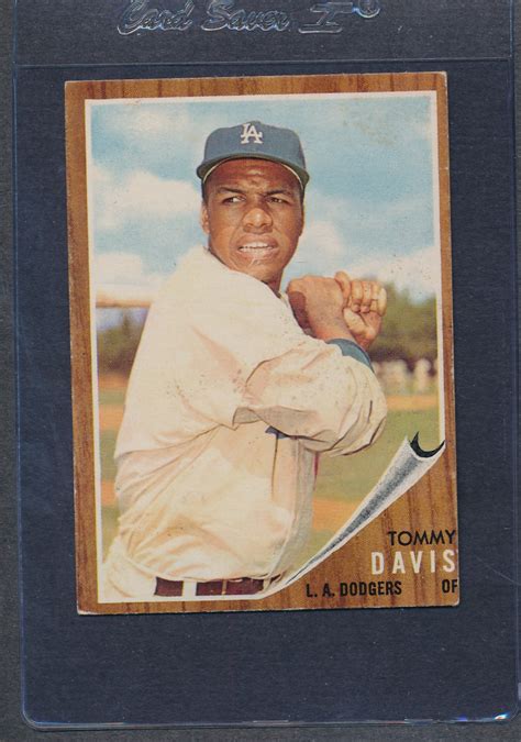 1962 Topps 358 Tommy Davis Dodgers EX MT 7610 EBay