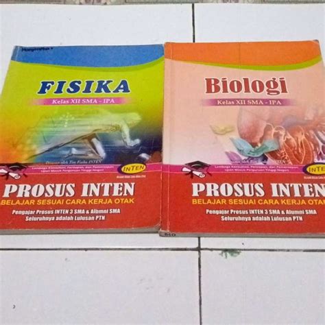 Jual Buku Prosus Inten Biologi Fisika Ke Kelas Xii Sma Ipa Inten Di