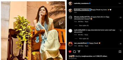 Viral Vijay Deverakonda And Rashmika Mandanna Diwali Photos Fuel Live