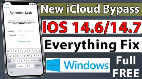 Icloud Bypass Ios 14 6 Ios 14 7 Iphone Fix Notifications Fix Restart Icloud Irepair Youtube