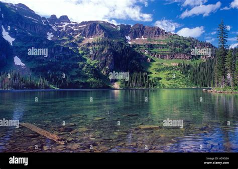 Summit Lake, Mission Mountains Tribal Wilderness, Montana, USA Stock Photo: 3239145 - Alamy