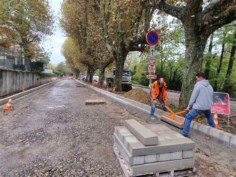 Romans sur Isère Travaux du chemin des Bœufs Cest une bonne idée