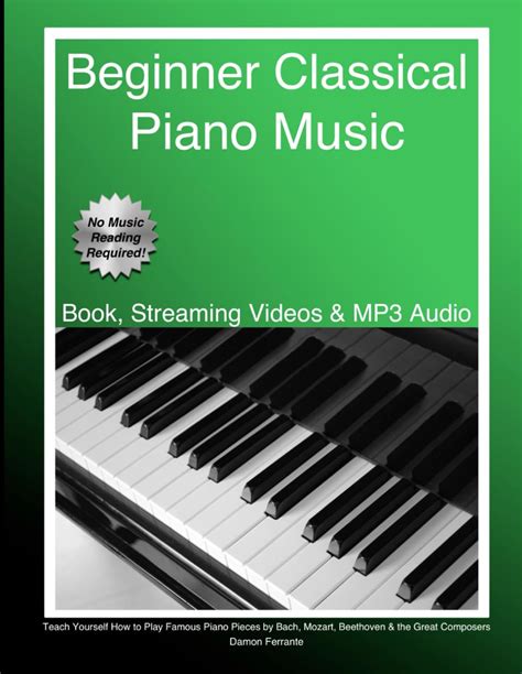 Amazon.com: Beginner Classical Piano Music: Teach Yourself How to Play ...