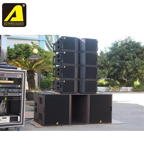 Amplificateur Et Haut Parleur Power Line Array Syst Me De Son