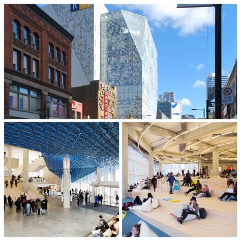 ryerson university student learning centre open shelf