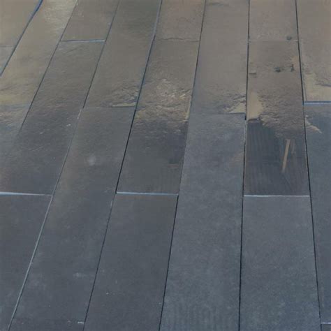 Black Limestone Linear Paving Plank Slabs 900 X 200 Stone Paving Direct