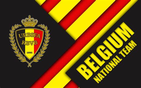 Belgium National Football Team, Emblem, Logo, Belgium, Soccer, 4K HD ...