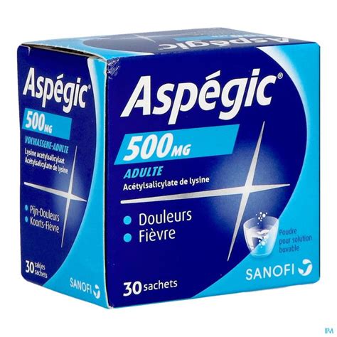 Aspegic Sachets X Mg Sachets Pharmacodel Votre