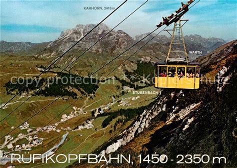 AK Ansichtskarte 73888660 Seilbahn Cable Car Telepherique Lech Am