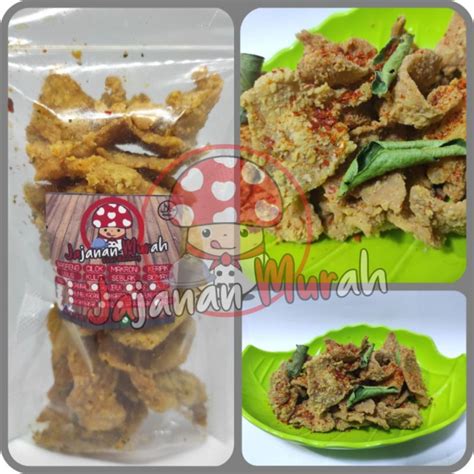 Jual KULIT AYAM KRISPI PEDAS 70 GR / 100 GR | Shopee Indonesia