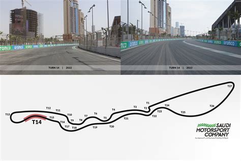 Jeddah Reveals F Track Tweaks Ahead Of Saudi Arabian Gp