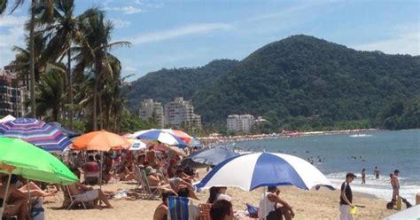 Baixada Santista Tem Praias Impr Prias Para Banho