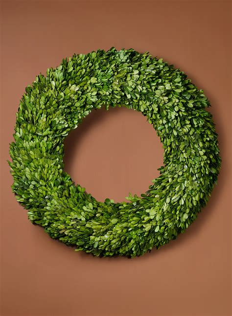 In Preserved Boxwood Wreath Wholesale Jamali Garden