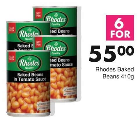 Rhodes Baked Beans 410g Offer At Save