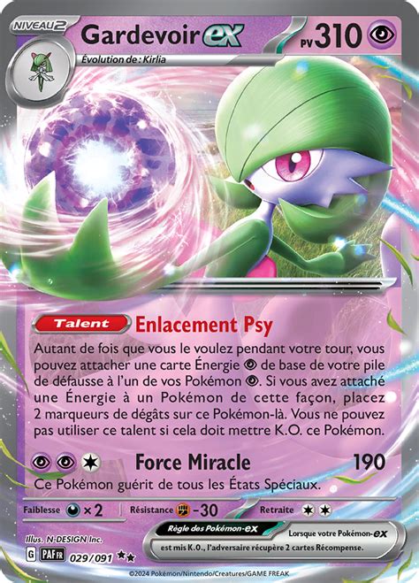 Gardevoir Ex Écarlate Et Violet Destinées De Paldea 029 — Poképédia