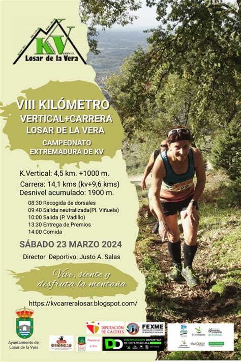 VIII Kilómetro Vertical Carrera Losar De La Vera Atletismo Extremadura