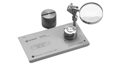 D Parallel Electrode Smd Test Fixture Dc To Ghz Keysight