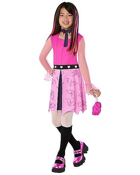 Kids Monster High Draculaura Costume - Spirithalloween.com