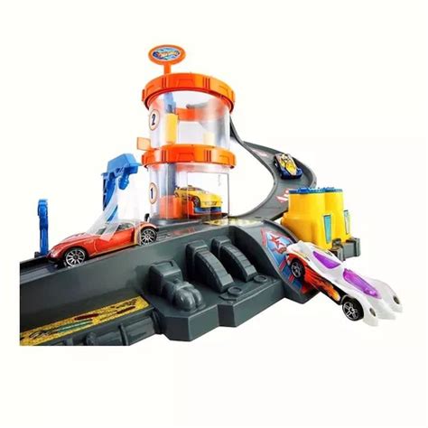 Hot Wheels Túnel De Lavado Carros Pistas Niños