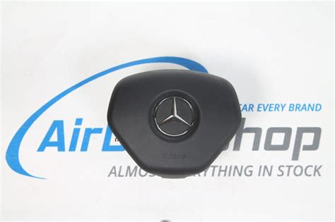 Airbag Kit Tableau De Bord Noir Blanc Mercedes C Klasse W Facelift