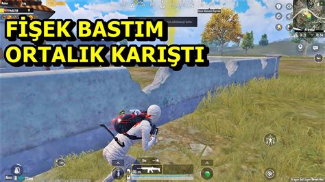 FİŞEK BASTIM ORTALIK KARIŞTI SOLO VS SQUAD PUBG MOBİLE YouTube