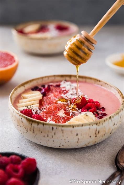 Citrus Smoothie Smoothie Bowl Recipe Berry Smoothie Bowls Recipe