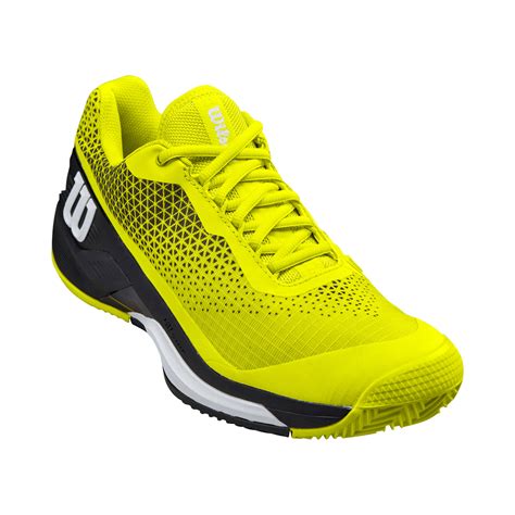 Buy Wilson Rush Pro 40 Clay Court Shoe Men Neon Yellow Black Online