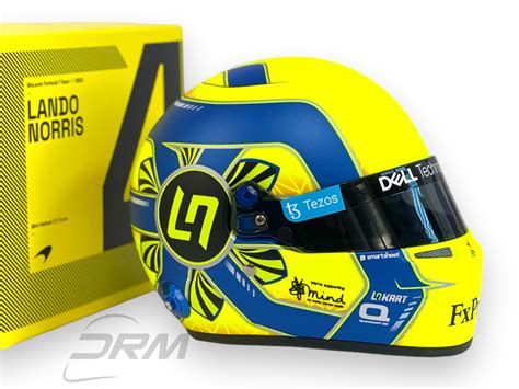 Lando Norris 2023 Signed Replica Helmet